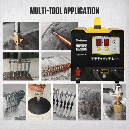 PLAYOCCAR 3KW Puller Dent Spot Welder 220V, Carrosserie Stud Lasmachine Multispot Motorkap Deur Reparatie Tool Kit