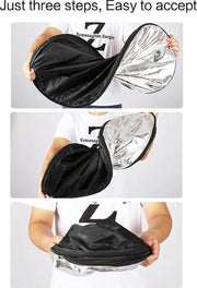 Fotostudio Softbox Verlichtingskit met Achtergrondframe - Achtergrondsysteem - Studio Fotografie - Inclusief 3 Achtergronden, Statief, Reflectorbord en 4 Paraplu's - Complete Set