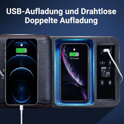 AAOBOSI Mini Compressor Koelbox 8L - Elektrische -15℃ Met APP-Bediening, 12/24V Voor Auto, Vrachtwagen en Caravan