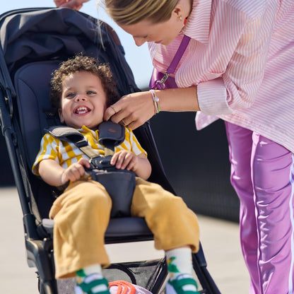 Bebeconfort Zephir, compacte babykinderwagen, 0-4 jaar (max. 22kg), lichtgewicht reiskinderwagen (5.6kg), geschikt voor in vliegtuigcabine, vlakke ligstand en kantelbaar, opbergmand, Mineral Graphite