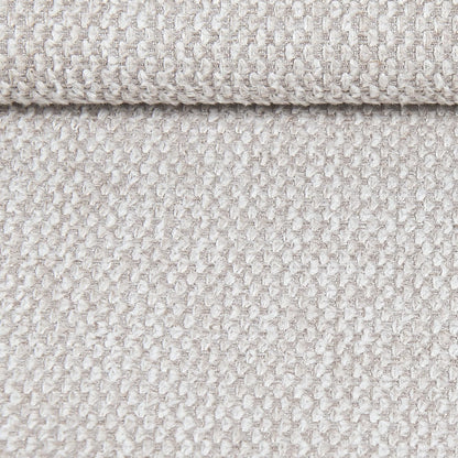 DUBI Möbel Dining chair Mika-Juna, cream, frame 360° rotatable oak oiled nature - QUORE