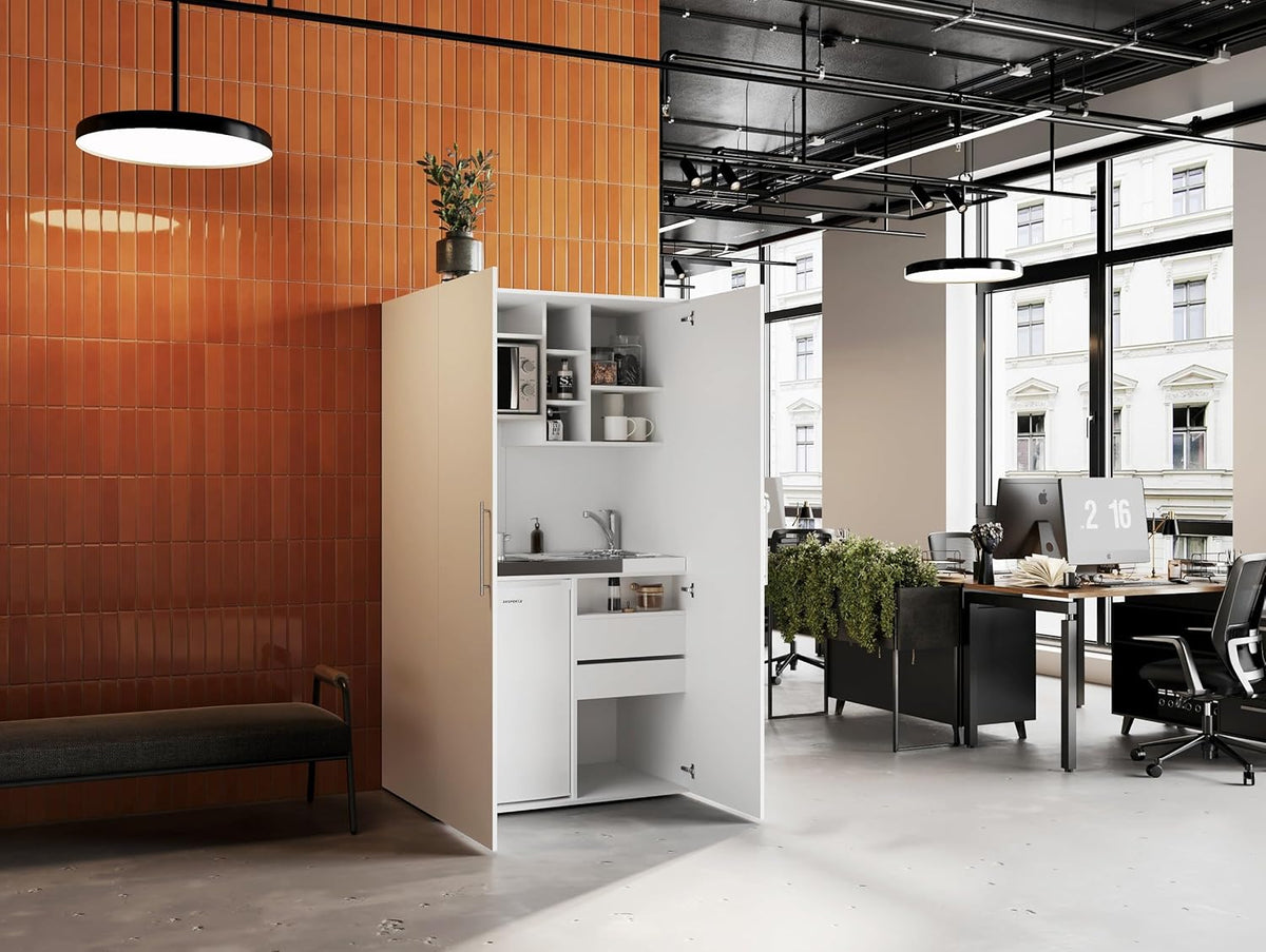 Respekta Gustav KSU51-10 KSU51-10 KSU51-10 Flush-mounted Fridge with 3 Star Freezer Compartment Height 83.8 cm Width 48 cm Capacity 82 L Interchangeable Door Stop Adjustable Feet Max 41 dB - QUORE