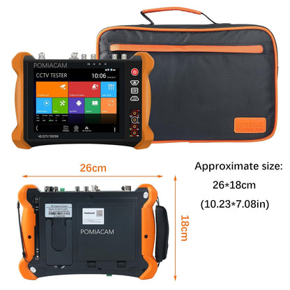 HD CCTV-tester X9MOVTADHS 8-inch 2K-retina-display met bescherming tegen zonlicht HD CCTV-tester met 8MP CVI TVI AHD 8MP EX-SDI HD-SDI 3G-SDI IP-camera Ondersteunt RJ45-kabel TDR-test