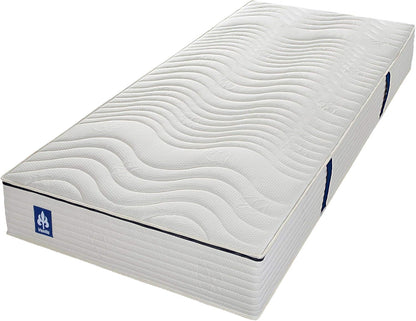 Irisette Fehmarn 500 pocketveringmatras, omkeerbaar matras met 7 zones, hardheidsgraad 3, 140 x 200 cm, Öko-Tex gecertificeerd, geproduceerd volgens Duitse kwaliteitsstandaard