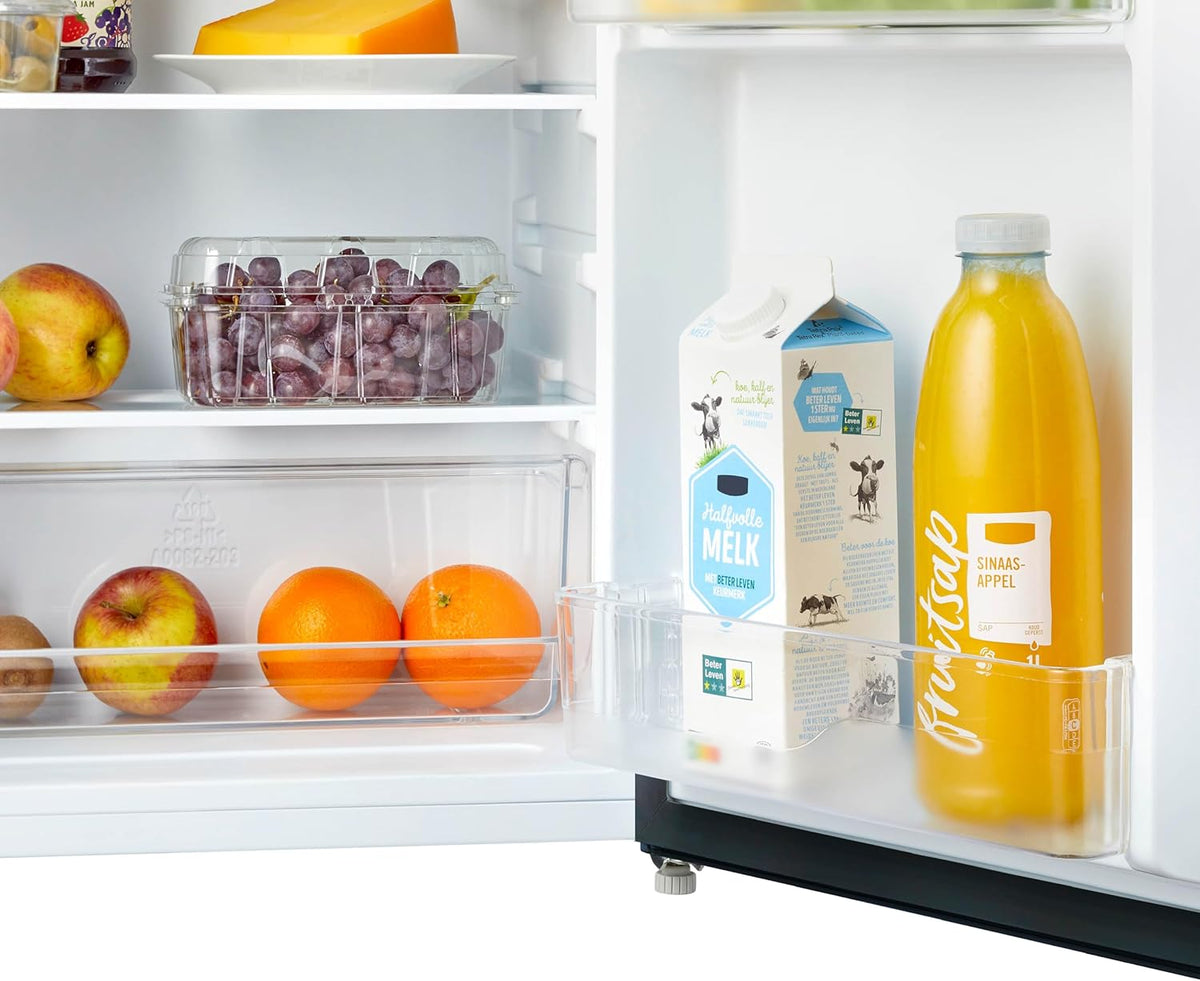 Tomado TRT4702B - Tabletop refrigerator - 80 liters - With freezer compartment - Energy label D - Black - QUORE