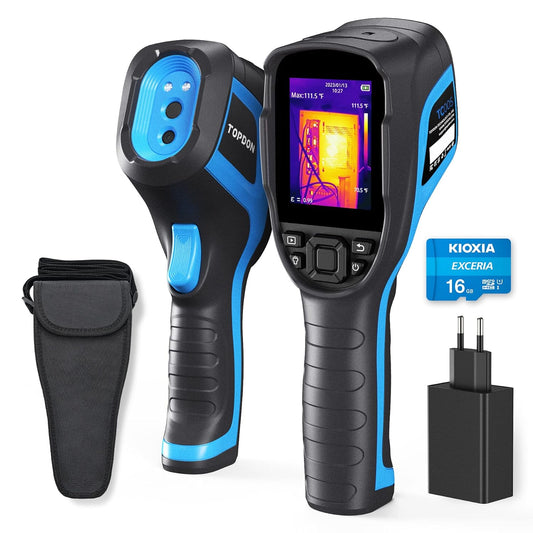 Warmtebeeldcamera – Thermische Camera – Infraroodcamera – Thermografiecamera – Temperatuursensor – 256 x 192 Infrared Resolutie – Temperatuurbereik -15°C tot 550°C