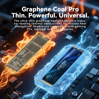 KingSpec OneBoom X400 Series 1TB M.2 NVMe Gen4 SSD 2280, 3D NAND TLC Internal SSD, Compatible with Gaming PC / PS5 / Laptop