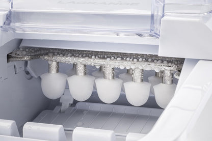 Lagrange 489002 Express ijsmachine, roestvrij staal 37,3 x 24,4 x 31,5 cm