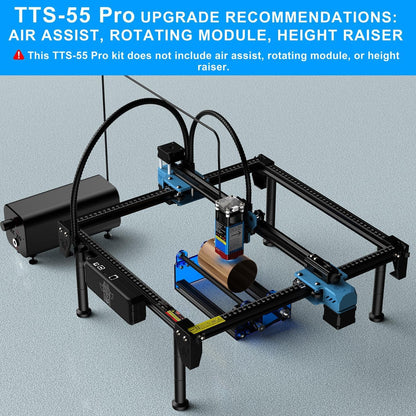 Twotree TTS-55 Pro 20 W lasergraveermachine, 3D-houten puzzel, 5,5 W lasergraveermachine, laservermogen, vaste focusmachine