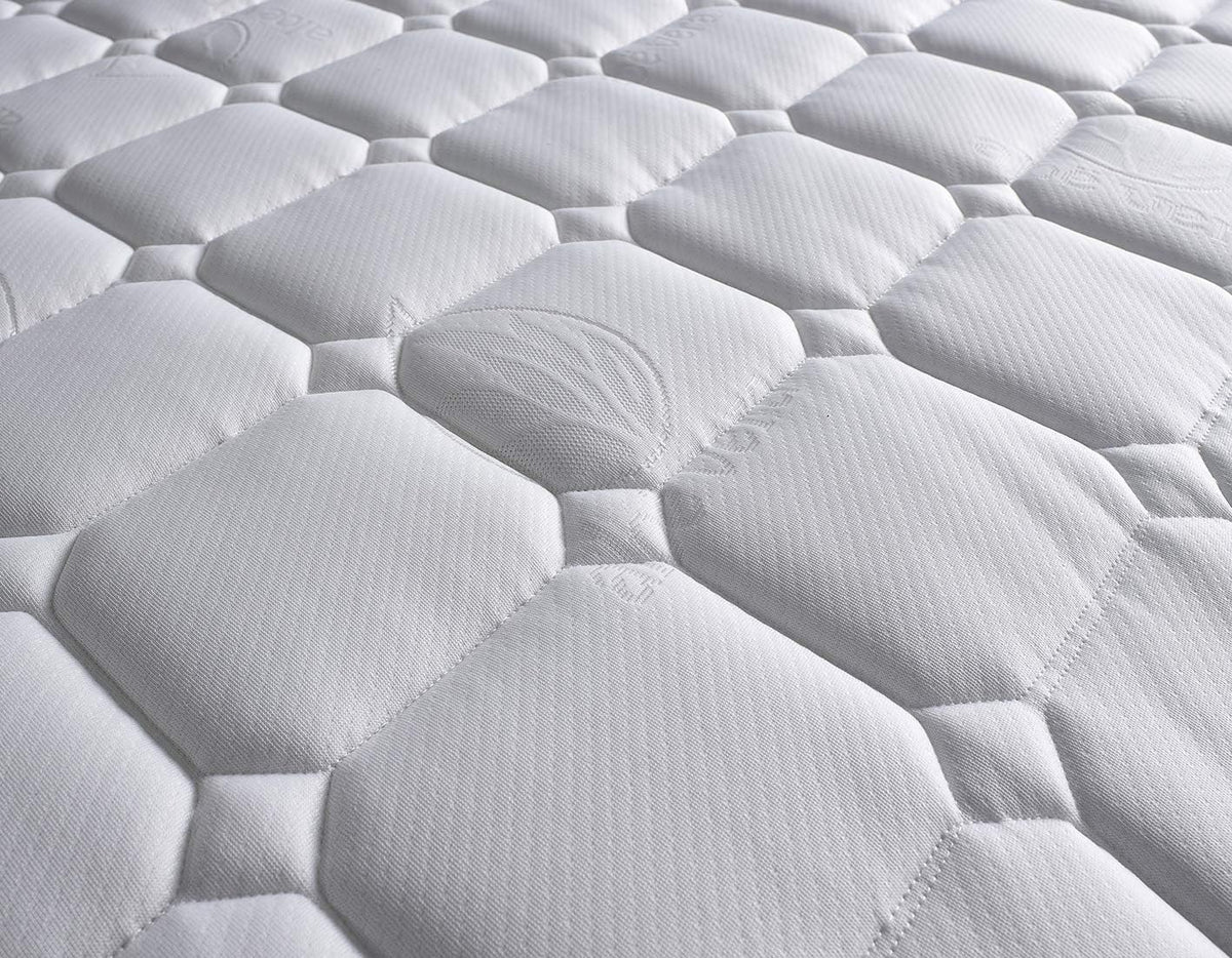 Somnior Beds Bed Centre Kleine Enkele Alovera Sprung Memory Foam Medium Stevige Matras
