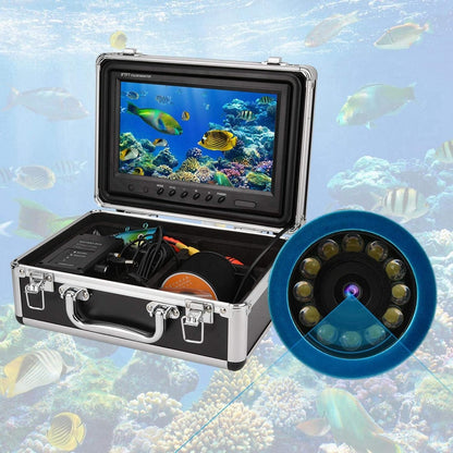 Fishfinder Videocamera Kit Waterdichte 30 m kabel 9 inch DVR met 30 meter kabel voor gebruik onder water(European regulations) underwater camera fishing unterwasserkamera zum angeln Cámaras espía