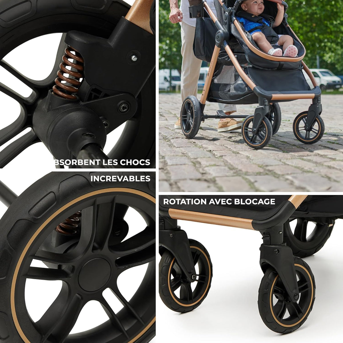 Kinderkraft ESME Mink Pro I-Size 3-in-1 autostoel met draagzak, reissysteem, babybuggy, opvouwbare kinderwagen, voor pasgeborenen tot 4 jaar, grijs