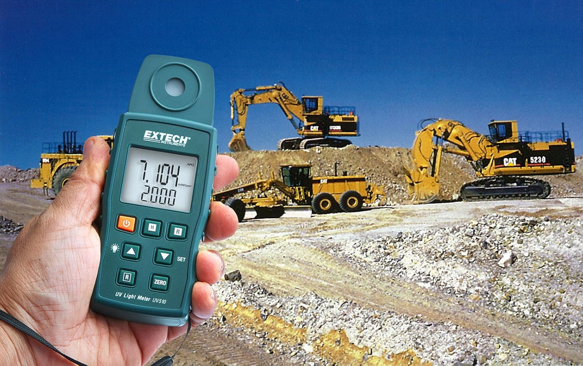 Extech UV510 Compacte UV-lichtmeter, groen