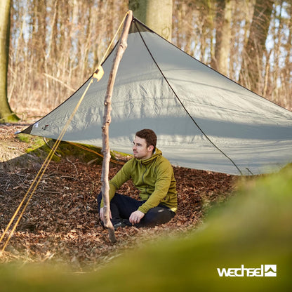 Wechsel Tents Wing L – Stevige Waterdichte Canvas Luifel voor Tenten en Hangmatten - Travel Line