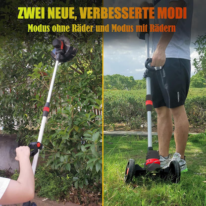 Grastrimmer – Bosmaaier – Snoerloze Trimmer – Accu Trimmer – Onkruidborstel – 4-in-1 Multitool – Borstelloze Motor – 2x 4.0Ah Accu – Telescopisch – 30 cm Maaibreedte