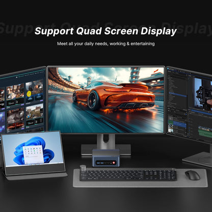 Gaming PC – Game Computer – Desktop PC – Mini PC – High-Performance PC – Compact Formaat – AMD Ryzen 7 7840HS – 32GB DDR5 RAM & 1TB NVMe SSD
