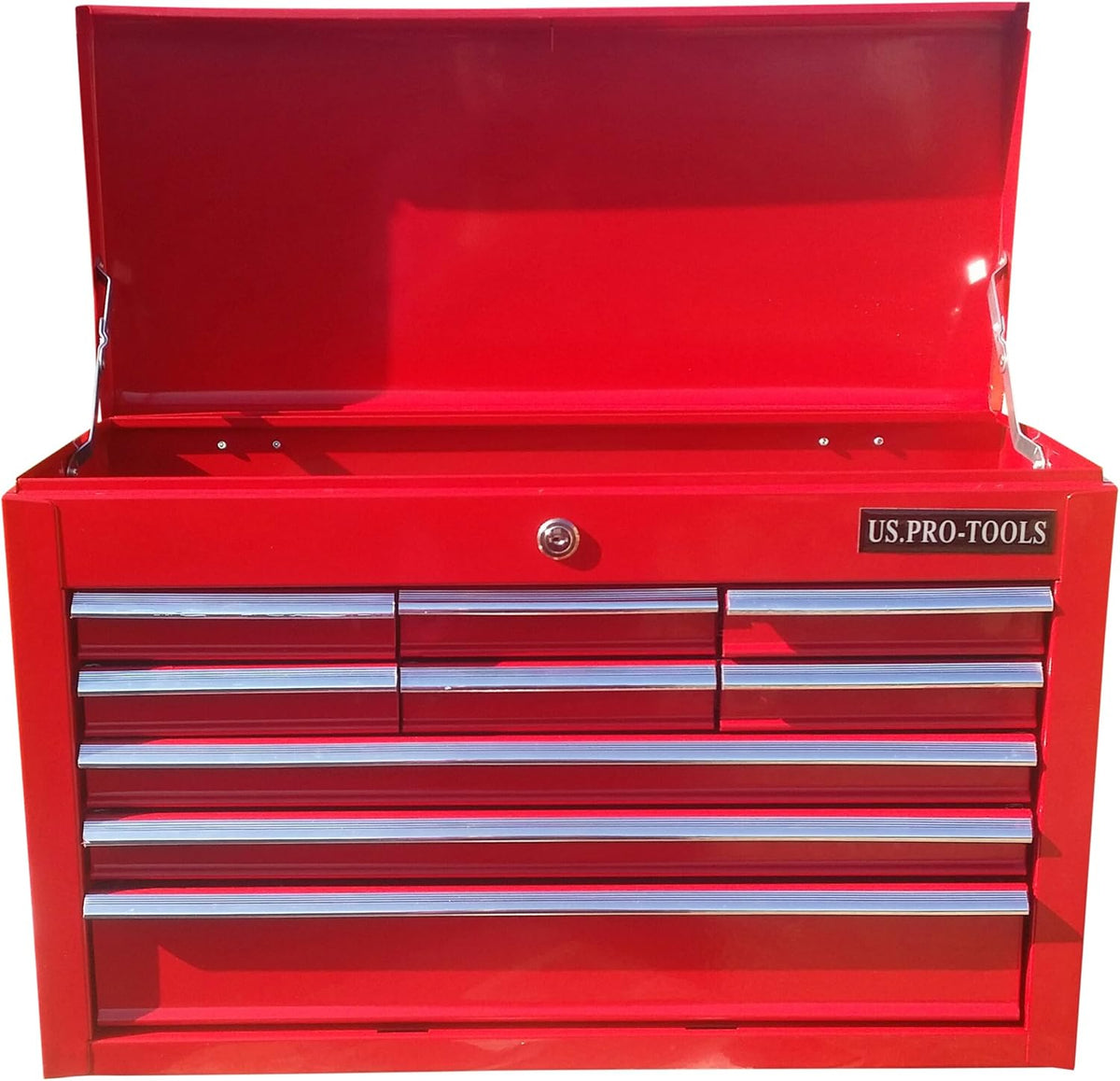 Gereedschapskist – Gereedschapskoffer – Toolbox – Opbergkist – Werkplaatskist – 9 Laden Met Kogellagers – Stevig Stalen Ontwerp