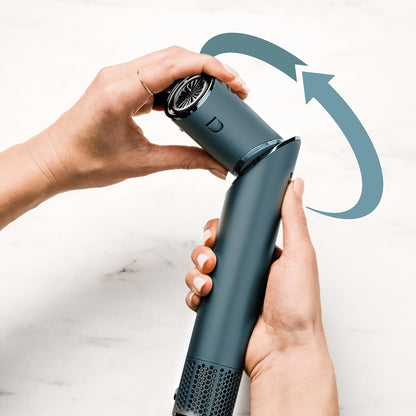 5-in-1 Air Styler En Haardroger – Föhn – Föhnborstel – Krulborstel – Multistyler – Teal Limited Edition Giftset – 32 Mm En 24 Mm Air Curlers – Geen Warmteschade