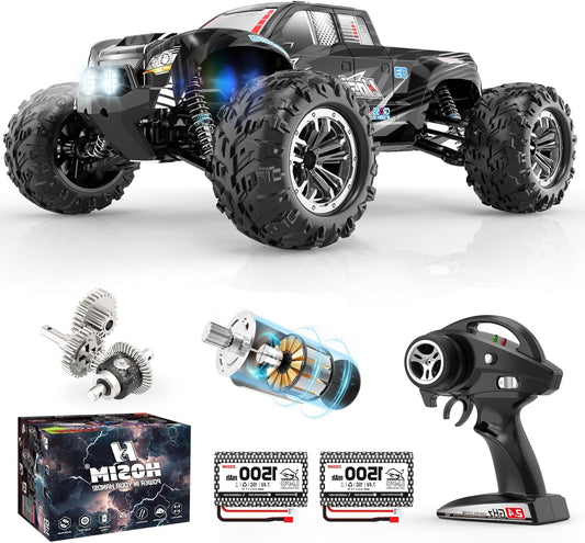 Afstandsbediening Auto – RC Auto – RC Monstertruck – RC Drift Wagen – Offroad RC Truck – 48+ km/u Topsnelheid – 40 Minuten Speeltijd Met 2 Batterijen - QUORE