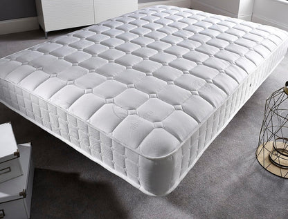 Somnior Beds Bed Centre Kleine Enkele Alovera Sprung Memory Foam Medium Stevige Matras