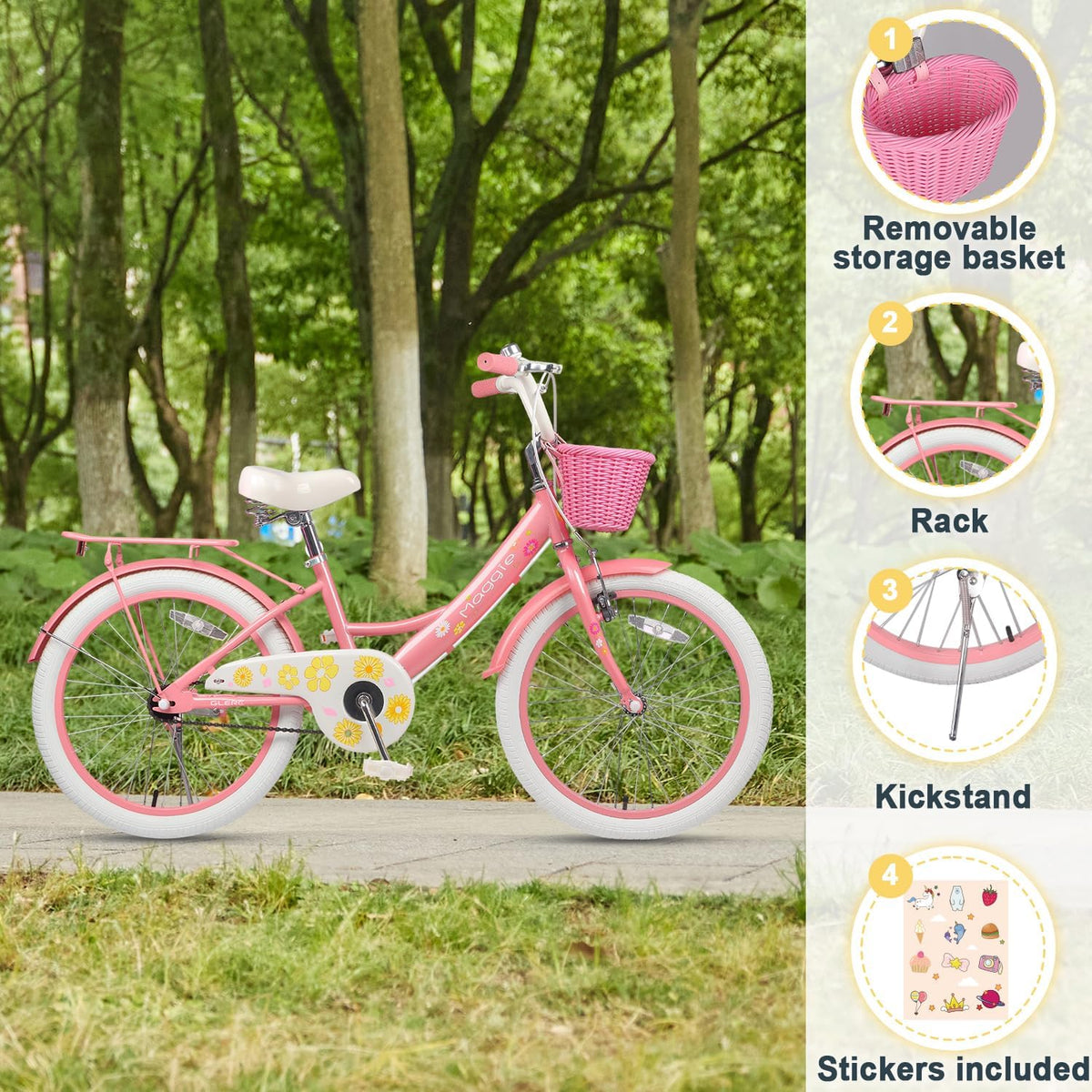 Glerc Kinderfietsen BGG1012YD20S-pw