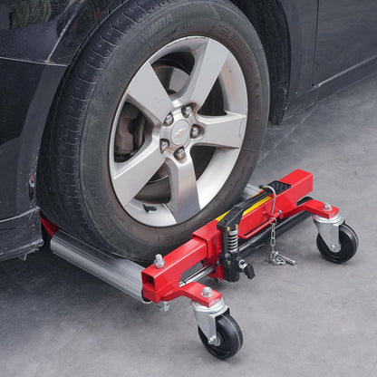 VEVOR 680 kg krik voor auto's, 360 graden draaibare wielen, hydraulische krik voor zware voertuigen, reparatie, verhuizing