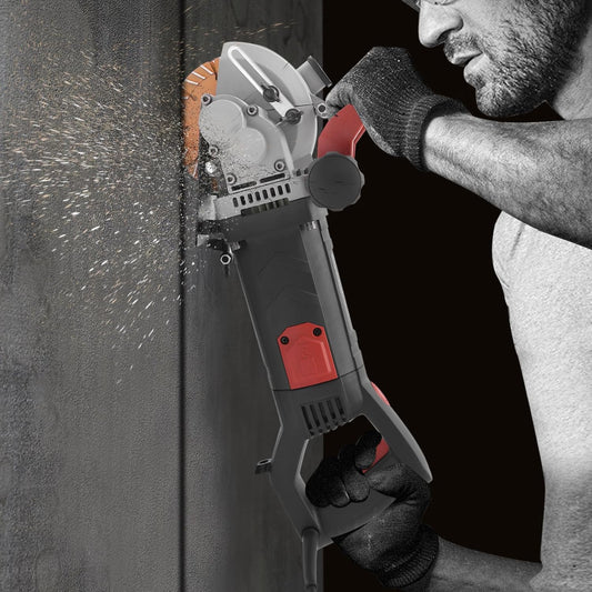 Wandfrees – Trilschaar – Sleuvenzaag – Betonschaar – Muurfrees – 4800 W Motor – 133 mm Diamantzaagblad