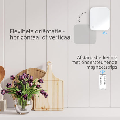 Turbionaire Trend HRV 150 WMW – Decentrale VMC Met Warmteterugwinning, Wifi, Vochtsensor, Afstandsbediening, 8 Snelheden, DC-Motor, Omkeerbare Luchtstroom, 150 Mm, 3 Jaar Garantie
