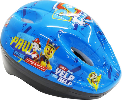 Paw Patrol kinderfiets, 14 inch, uitgerust met 2 remmen, decoratieve voorplaat, achterjerrycan en Paw Patrol-helm inbegrepen voor jongens, rood, 14