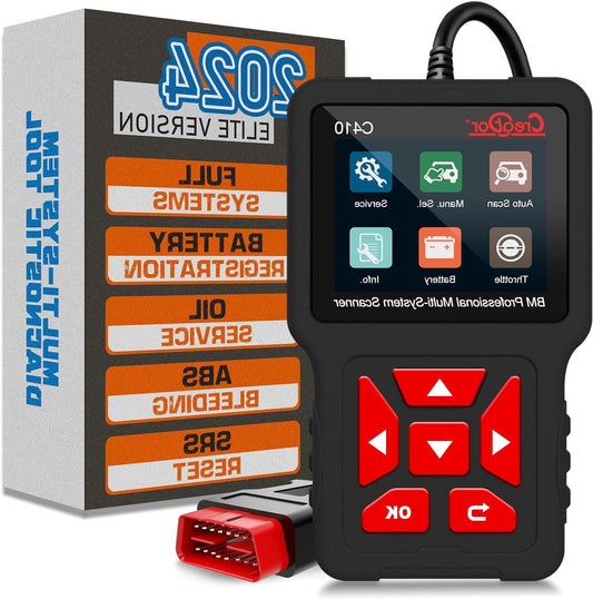 OBD2 Scanner – Autodiagnose Tool – Foutcode Lezer – Diagnoseapparaat – Scan Tool – Live Data Weergave – Gratis Software Updates