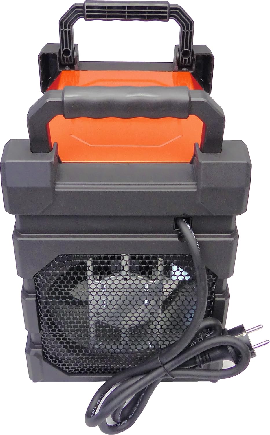 Aktobis Professionele bouwplaatsverwarming ventilatorkachel WDH-BGP03Pro met spatwaterbescherming (IP24) en een verwarmingscapaciteit van 3.000 watt (3 kW) !