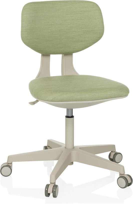 hjh OFFICE Kinder bureaustoel KID CLASSIC Stof Groen