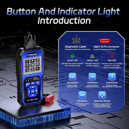 KONNWEI KW450 OBD2 all-systeem scanner met 9 speciale functies voor voertuigen VAG diagnose olie codelezer SAS EPB TPS reset injector DPF codering lamp aanpassing ophanging gereedschap