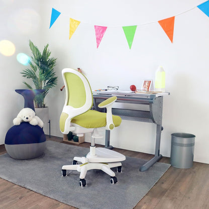 hjh OFFICE kinderstoel KID ERGO stof/netstof Groen