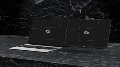 Infinity Lite 15.6" - Portable Monitor - Protective Case Included - Portable Display - Portable Monitor - Full HD - IPS - Black - QUORE