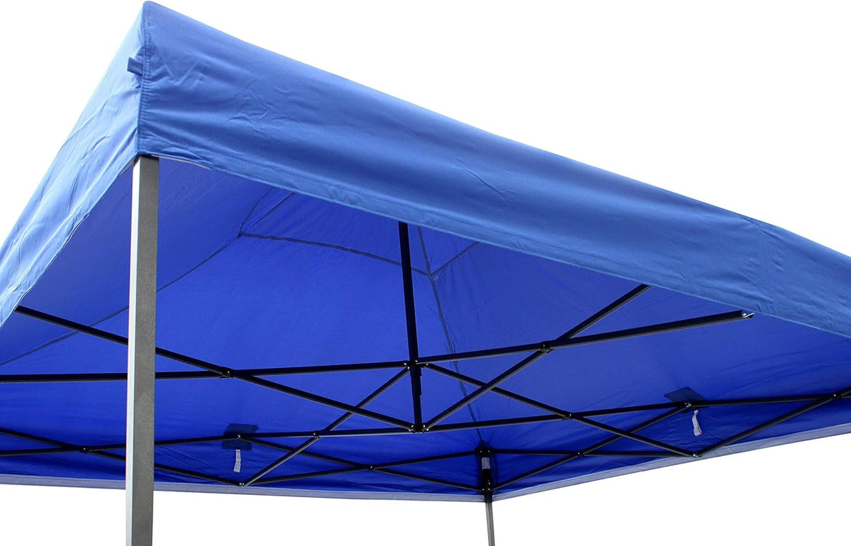 AllSeasonsGazebos 3M x 3M Waterdichte Gazebo Party Tent met Roestvrij Frame en Wiel Draagtas 3m x 3m Royal Blauw