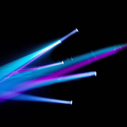 BoomToneDJ Maxi-spot, 60 leds, RGB, 60 W, spotlight, disco, DJ, podiumverlichting, DMX, spots, automatische herkenning, muziek, licht, 7 gobo's, shake, stroboscoop, voor bar, club, bruiloft