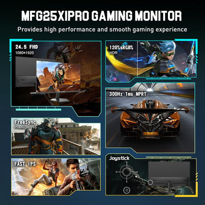 Minifire 25 inch Gaming Monitor (MFG25X1 Pro) - QUORE