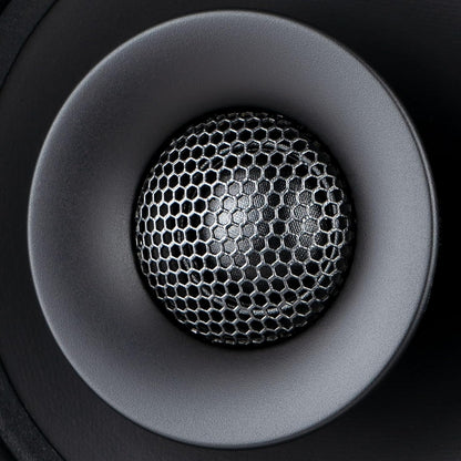 Nearfield Fluid Audio FX50 V2 monitorluidspreker (actieve studiomonitor, 2-weg coaxiale driver, 5 inch woofer, 60 Watt RMS, ideaal voor thuisstudio en professionele opnames, single) zwart