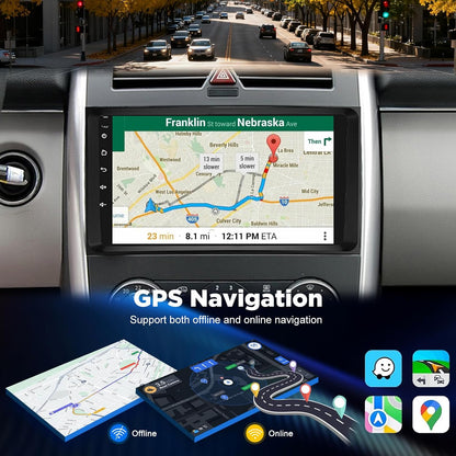 2G+64G Android Car Stereo for Mercedes Benz Sprinter W906 W169 W245 W639 Vito Viano, Wireless Carplay & Android Auto 9 Inch Touchscreen Radio with WiFi/GPS/Bluetooth/EQ/FM RDS Radio+Backup Camera