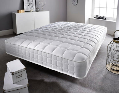 Somnior Beds Bed Centre Kleine Enkele Alovera Sprung Memory Foam Medium Stevige Matras