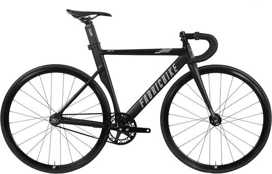 FabricBike Aero Fixed Gear fiets, Single Speed Fixie naaf, aluminium frame en vork van carbon, wielen 28, 5 kleuren, 3 maten, 7,95 kg (maat M)
