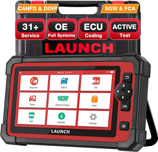 OBD2 Diagnosetool – Auto Scanner – Foutcode Lezer – Diagnoseapparaat – Autotester – OE Niveau Diagnose – 7-Inch Touchscreen – 31+ Resetfuncties