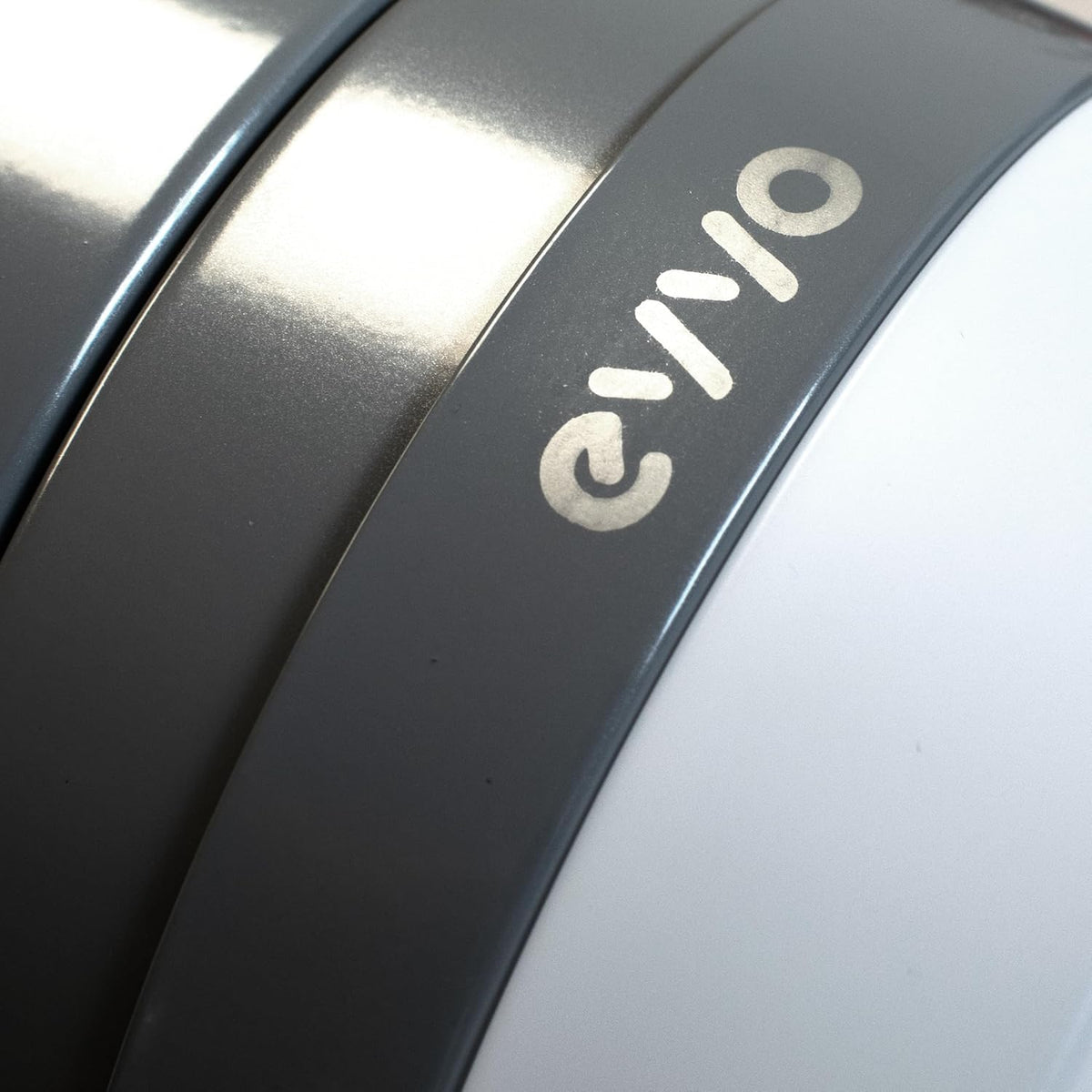 EVVO Plafondventilator met ledlicht en wifi, stil, Ø 132 cm, 3 vleugels, motor DC 40 W, 6 snelheden, timer tot 4 uur, winter-zomerfunctie, IP44, model: V550, grijze lak