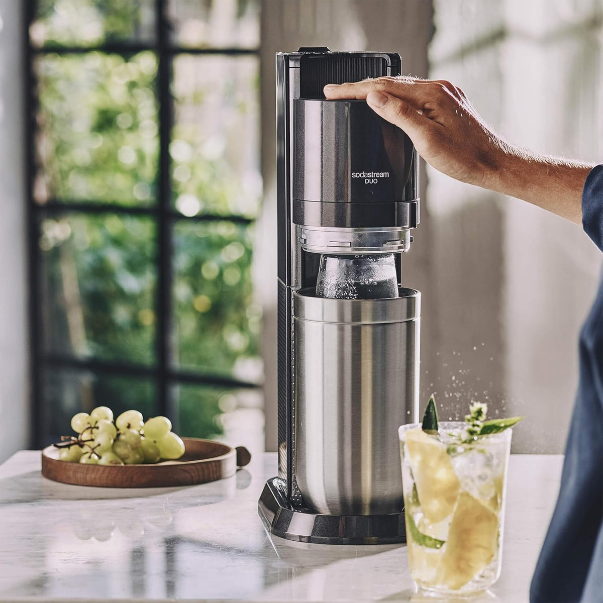 Sodastream Mousserende Water Machine, Zwart