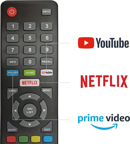 DYON Smart 32 XT 80 cm (32 inch) TV (HD Smart TV, HD Triple Tuner (DVB‐C/‐S2/‐T2), Prime Video, Netflix & HbbTV)