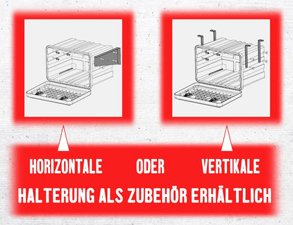 Underbody Box (1000 x 500 x 460) Opbergbox Aanhangwagen Box Opbergbox Truck Spanband Box Ondervloer Box Gereedschap Box Opbergdoos