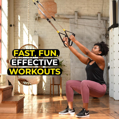TRX GO Suspension Trainer - Slingtrainer voor de professional die vaak reist of voor elk fitnesstraject - TRX Training Club-app - Grijs
