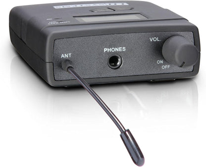 Draadloos in-ear monitorsysteem – In-Ear Monitor – In-Ear Monitorset – Monitoringsysteem – Podiummonitor – UHF 823-832/863-865 MHz – 96 UHF-kanalen