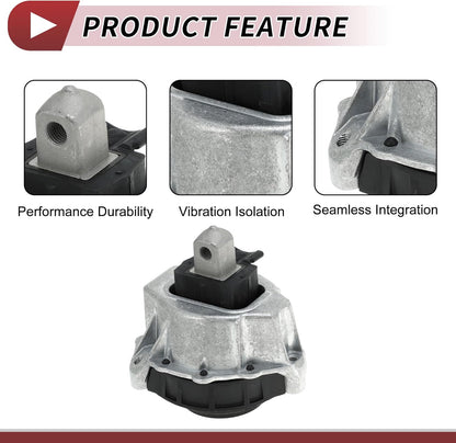1 Stuk Motorbevestiging Voor BMW 3 Series G28 2019 2.0T A/MT 320Li Linker Motorbevestiging Nr.22117581617 Zilverkleurig Metaal